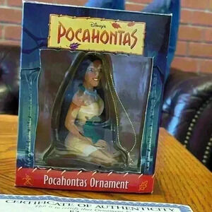 Vintage Grolier Ornament Disney Pocahontas Christmas First Issue With Box 1995